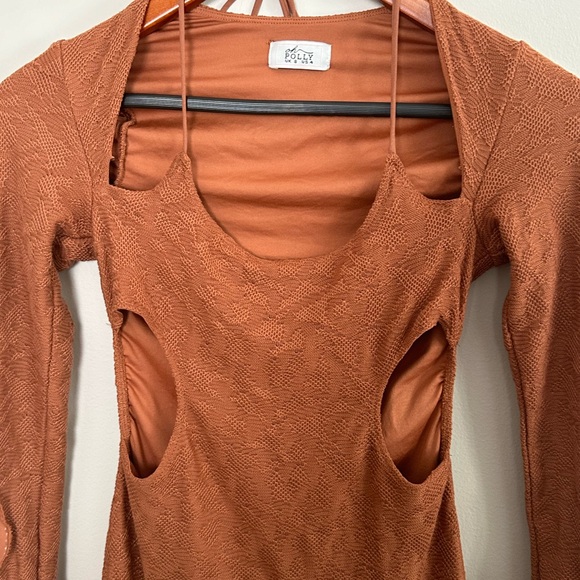 [OH POLLY] cut out body con dress - Picture 6 of 6